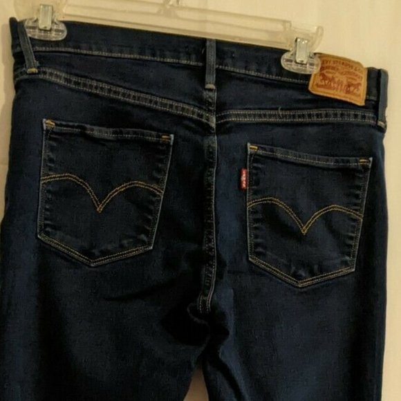 Levis Womens 315 Shaping Bootcut Indigo Jeans size 29 - Picture 1 of 8